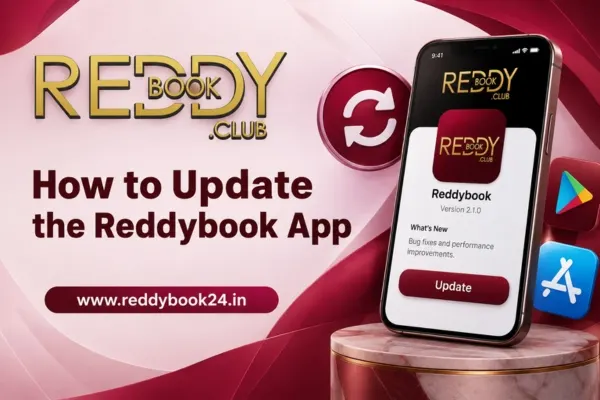 How to update the Reddybook App