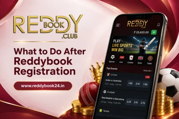 After Reddybook Registration