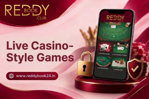 Live Casino Games on Reddybook